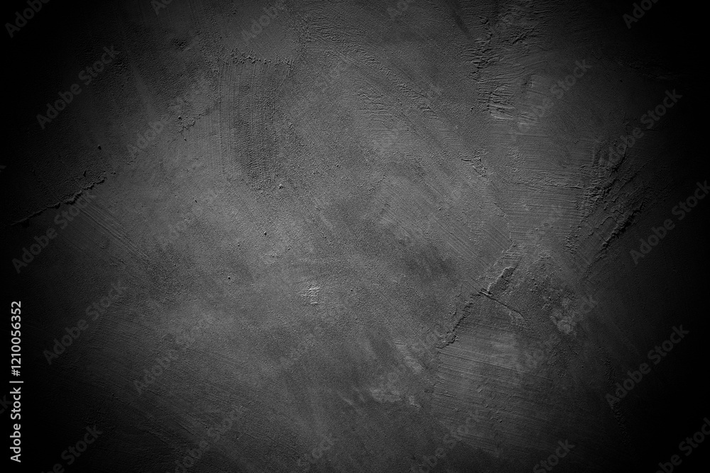 Aufkleber old wall texture smeared engine oil cement dark black gray background abstract grey color design are