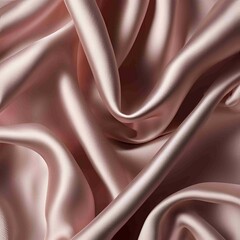 Pink silk fabric
