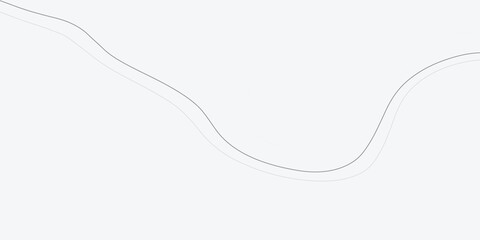 Abstract wavy topographic map. Abstract wavy and curved lines background. Abstract geometric topographic contour map background.	