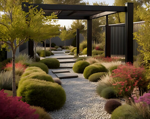 Obraz premium Modern style Garden