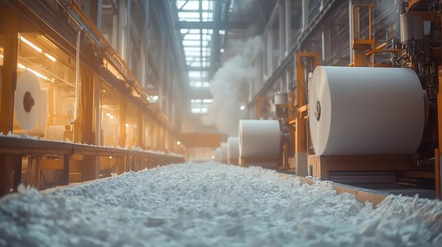 Paper Mill Production Line Manufacturing Process