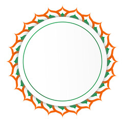 Indian flag border, Republic Day, Indian Independence Day, Indian Army Day,  Navy Day,  Sale, Tag, Offer. indian air force day,