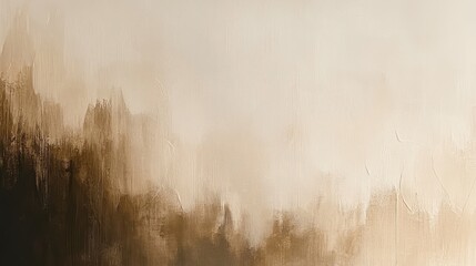 Fototapeta premium Abstract Brown and Beige Textured Painting