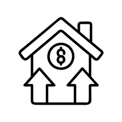 affordable housing crisis icon, affordable housing crisis line art - simple line art of affordable housing crisis, perfect for affordable housing crisis logos and icons