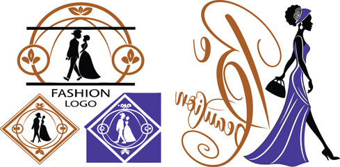 Tree logo bundle design and illustrator eps