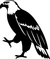 eagle silhouette art