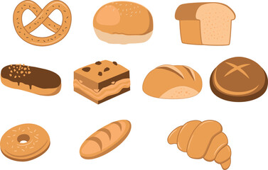 Food Bakery Illustration
