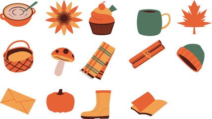 a fall season vibes illustration