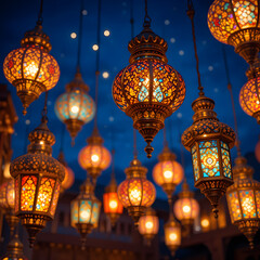 Obraz premium church in the night