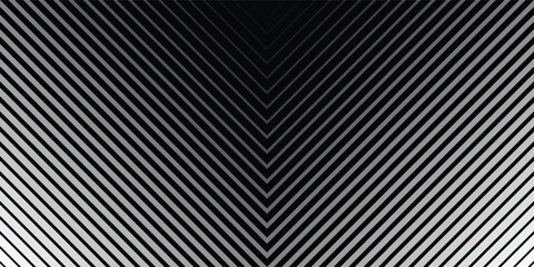 Obraz premium Slant line halftone gradation texture. Fading diagonal stripe gradient background. Black oblique pattern backdrop. Vanishing thin parallel line wallpaper for overlay