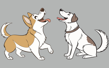 Dog bundle design and illustrator eps