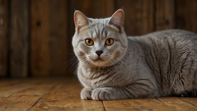 cat on a table