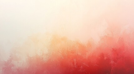 Fototapeta premium Abstract Painted Texture in Warm Coral Hues