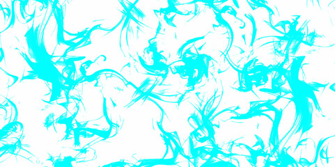 Abstract blue, white wavy lines in gray tones for wallpapers and screen. Blue fire scratch splash white effect on the color effect modern pattern creative design. Blue and white mixing oil paint.