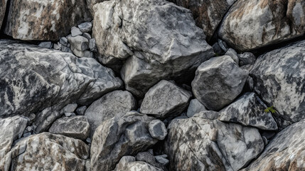 repetitive pattern Natural Gray and Brown Rock Pile with Textured Stones texture background tile