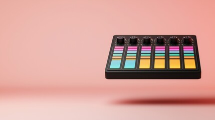 Soundboard with Buttons and Sliders in Mid-Air