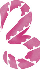 brush with paint number three 