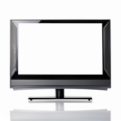 lcd tv monitor isolated