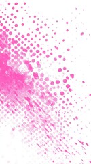 Fototapeta premium Radiant halftone design with vibrant fuchsia tones creating dynamic visual energy in contemporary art