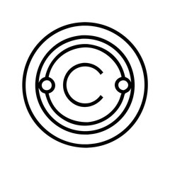 circleci icon, circleci line art - simple line art of circleci, perfect for circleci logos and icons