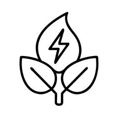 clean tech icon, clean tech line art - simple line art of clean tech, perfect for clean tech logos and icons