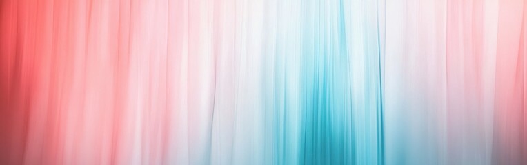 Obraz premium Gentle aquamarine and soft pink vertical streaks create a calming background perfect for various artistic projects