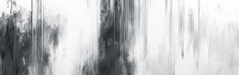 Elegant strokes in muted gray create a captivating abstract expression of movement and emotion in contemporary art