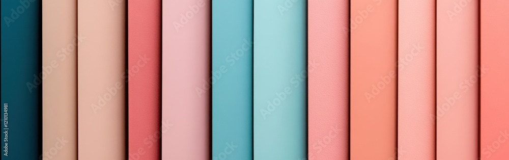 Aufkleber smooth gradient of pastel colors creating a serene visual effect in a modern design context