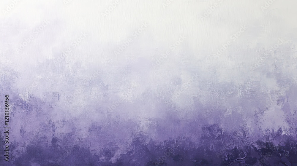 Aufkleber Soft pastel colors create a serene transition from gray to lavender in a calming abstract piece
