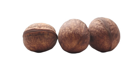 Assorted Edible Food Items Isolated on Transparent White Background