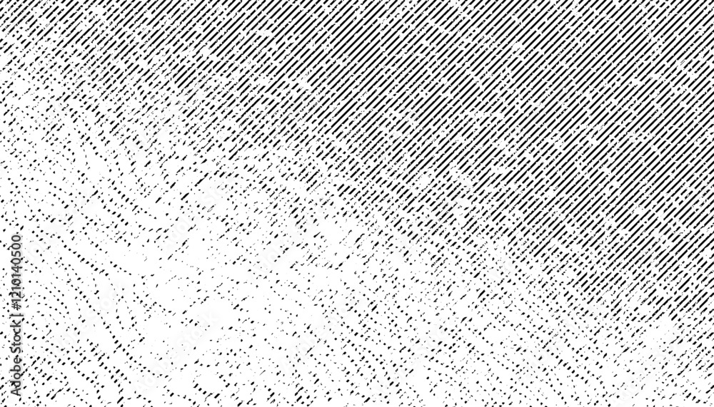Wall mural black and white abstract grunge pattern for transition background. modern design element. vector for
