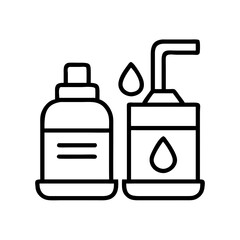 compare products icon, compare products line art - simple line art of compare products, perfect for compare products logos and icons