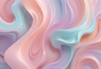 Fototapeta premium Colorful swirl of pink, blue, and green. Background. Abstract. Futuristic. Graphics.
