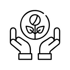 corporate responsibility icon, corporate responsibility line art - simple line art of corporate responsibility, perfect for corporate responsibility logos and icons