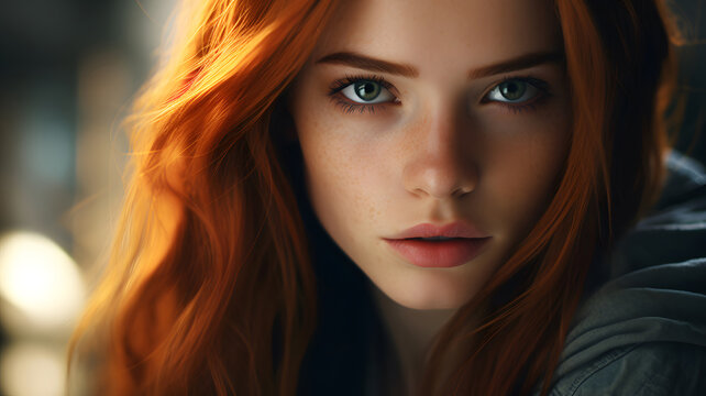 "Fiery Red Hair"