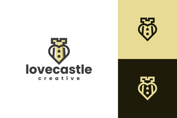 love castle logo vector