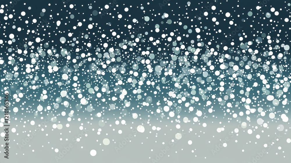 Leinwandbilder experience the calming effect of overlapping seafoam green and white bubbles in a tranquil setting