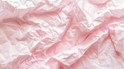 Pink Crinkled Paper Texture