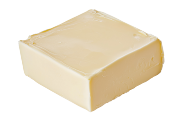 butter isolated on white or transparent background