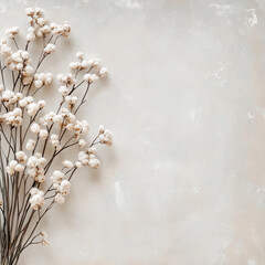 Background with flowers