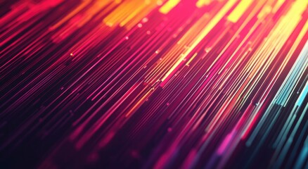 Dynamic Light Streaks: A Vibrant Abstract Artwork