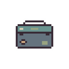 bag work retro pixel art