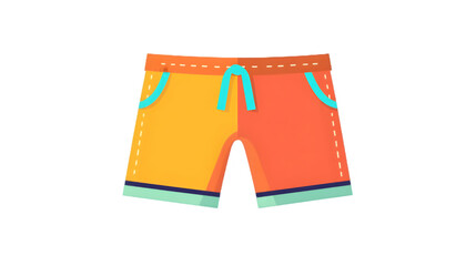 Colorful Summer Shorts  Beachwear  Swim Trunks  Casual Apparel