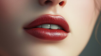 Naklejka premium rouge a lèvre brillant 