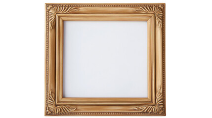 Fototapeta premium Small photo frame, isolated on transparent background