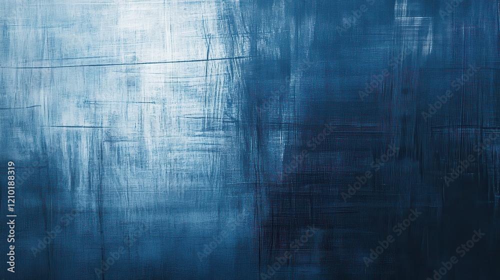 Aufkleber Muted blue pencil strokes create a soft gradient texture enhancing a minimalist aesthetic in any design space