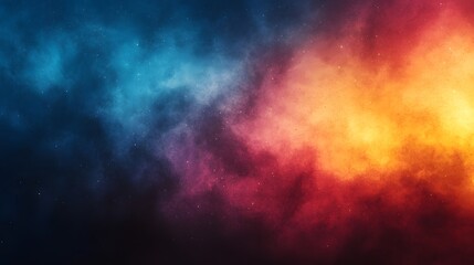 Fototapeta premium Blurred and Seamlessly Blending Gradient Background in a Spectrum of Dark Blue Red and Yellow Colors for Striking Digital Art Graphic Design and Aesthetic Visuals