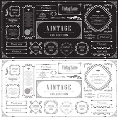 アンティークなフレームデザイン