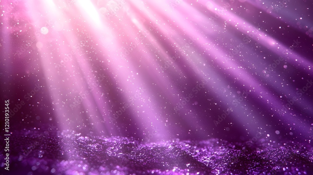Aufkleber Smooth purple blurred background featuring gradient light rays and soft shadows for an elegant abstract design  The image creates a captivating and mesmerizing atmosphere with its vibrant colors