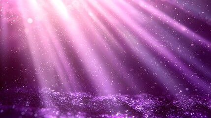 Naklejka premium Smooth purple blurred background featuring gradient light rays and soft shadows for an elegant abstract design The image creates a captivating and mesmerizing atmosphere with its vibrant colors